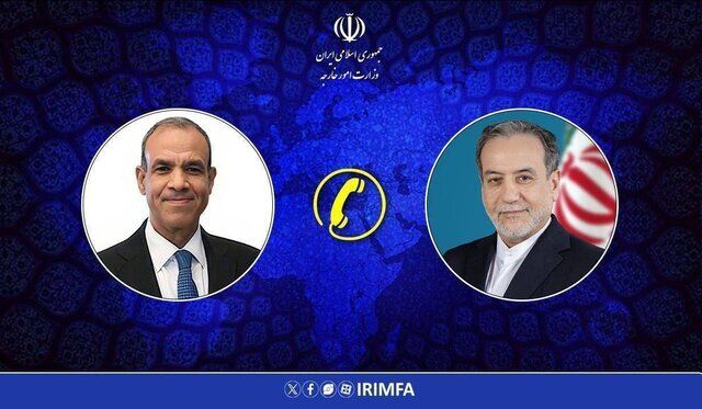 گفتگوی تلفنی وزرای خارجه ایران و مصر