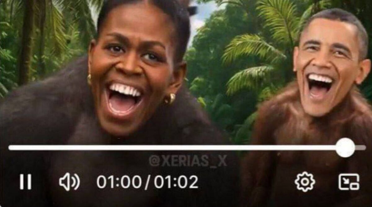 توهین نژاد پرستانه ترامپ به باراک اوباما و همسرش