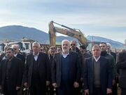 ساخت شبکه آبیاری سد نرماب مینودشت آغاز شد