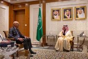دیدار فرستاده ترامپ در سوریه با وزیر خارجه عربستان