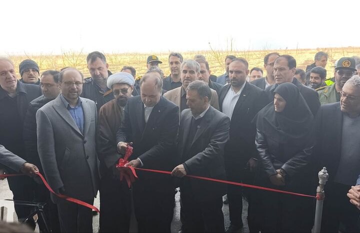 باغ مدرن گردو در خرمدره به بهره‌برداری رسید