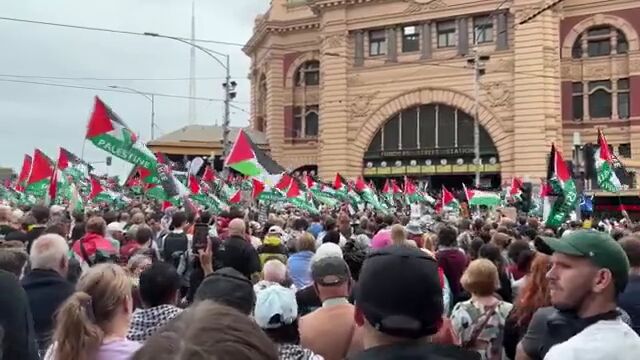 هزاران نفر در استرالیا علیه رئیس اسرائیل تظاهرات کردند