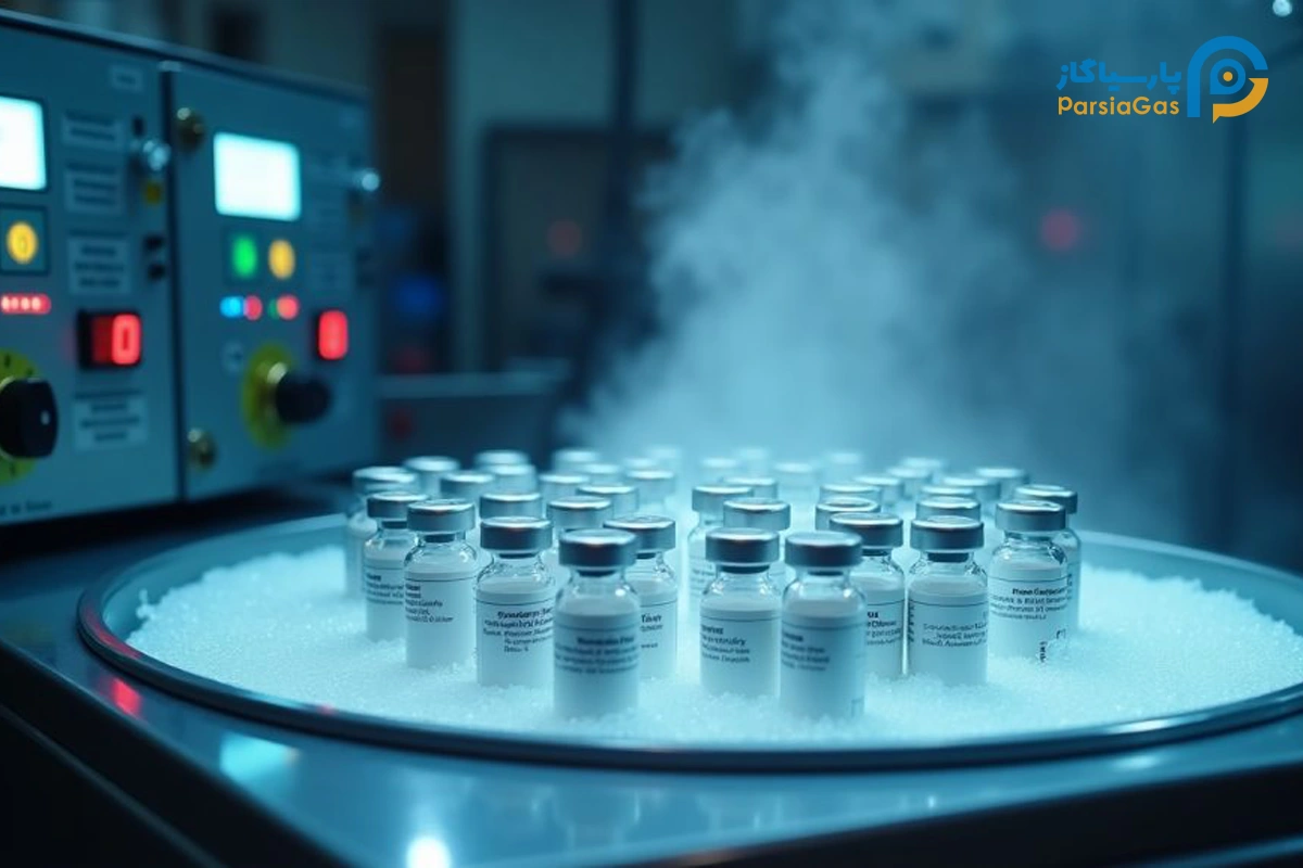 رشد مصرف نیتروژن مایع در صنایع غذایی و دارویی؛ چه استانداردهایی مهم‌اند؟