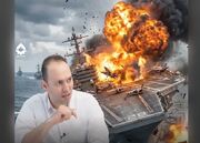 ناک‌اوت ناو آمریکا با یک عدد موشک!