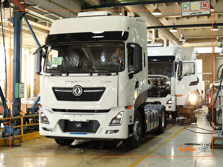 رشد بیش از ۳ برابری تولید در سایپادیزل| سنگین وزن‌های سایپا رکورد زدند