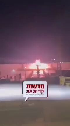 انفجار ترانسفورماتور برق و قطعی برق گسترده در شهر کریات گات فلسطین اشغالی