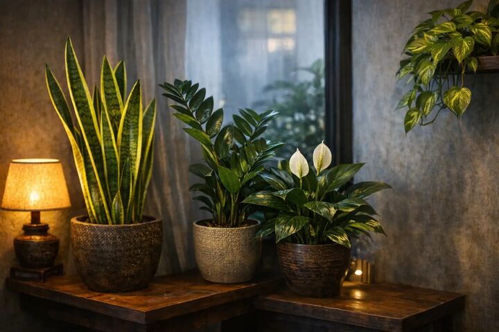 این ۷ گیاه برای آپارتمان های کم نور معجزه می کنند!