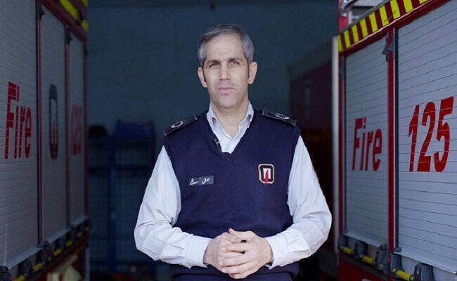 حریق انبار لوازم الکترونیکی در لاله‌زار تهران