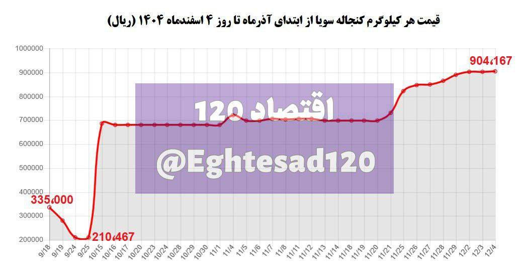 رشد ۳ برابری قیمت کنجاله سویا پس از آزادسازی قیمتها