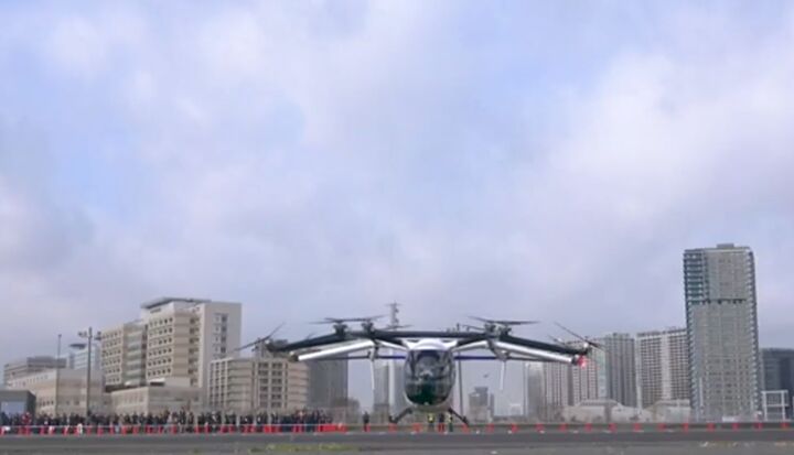 آزمایش اولین تاکسی پرنده بدون سرنشین در ژاپن