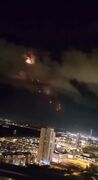 حمله گسترده موشکی به منطقه نخل جمیرا در دوبی