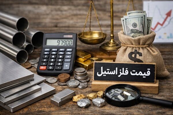 قیمت استیل کیلویی چنده ( نو + ضایعات )