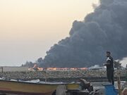 حمله به اسکله صیادی در جاسک| ۱۰۰ فروند لنج دچار حریق شد