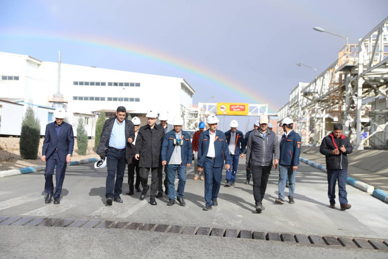 مدیرعامل شرکت ملی صنایع مس ایران در جمع کارکنان مجتمع مس شهربابک حضور یافت
