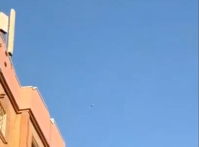 سقوط جنگنده اف ــ ۱۵ آمریکایی در آسمان کویت