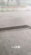 بارش شدید باران و تگرگ در موسیان استان ایلام