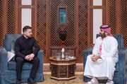 بررسی آخرین تحولات منطقه در دیدار زلنسکی با ولیعهد عربستان