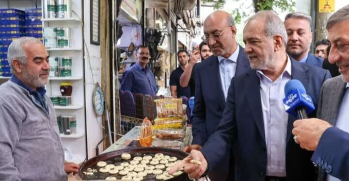 بازدید رئیس‌جمهور از زنجیره تأمین کالاهای اساسی