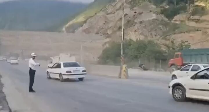 جاده هراز یکطرفه شد