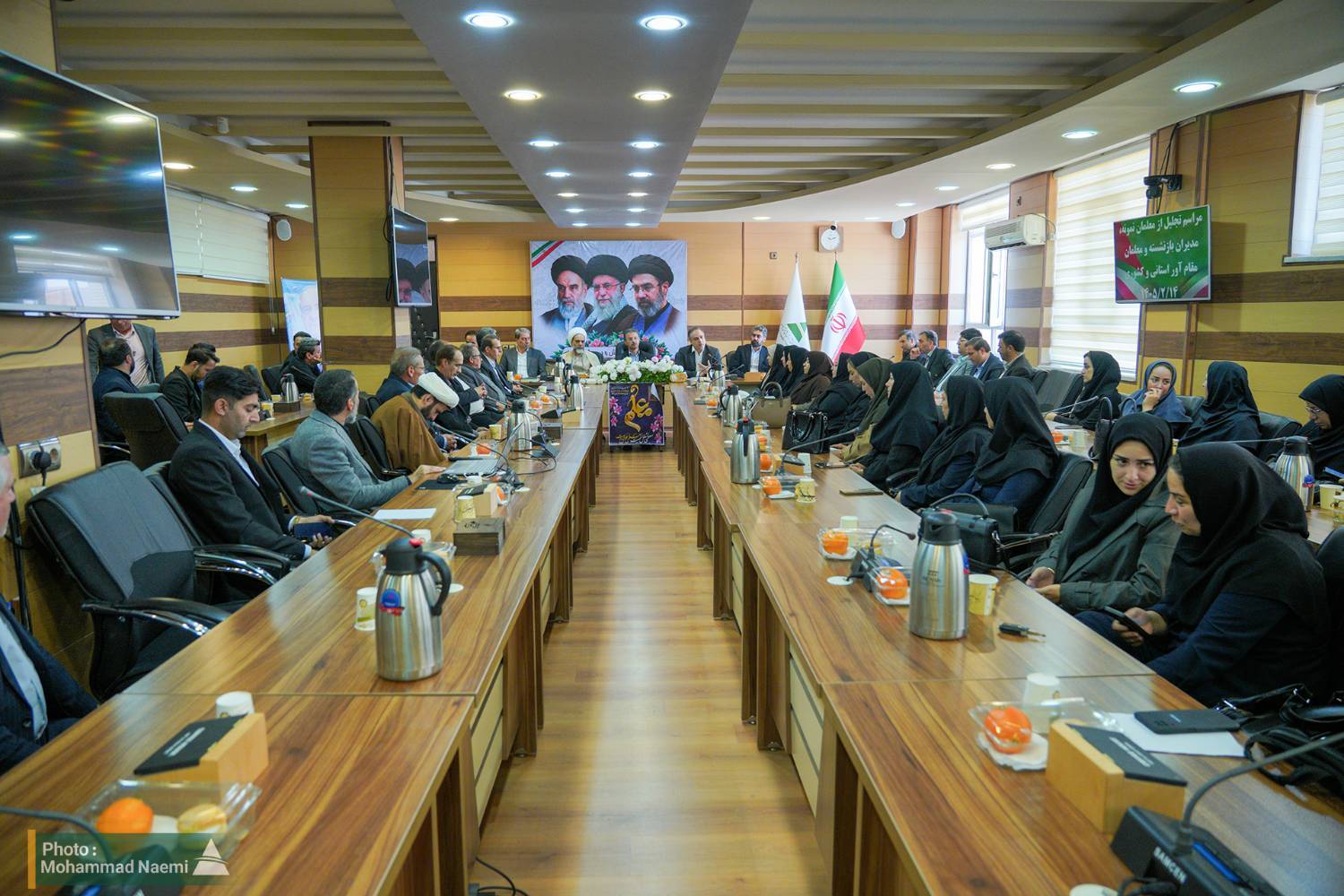 مراسم تجلیل از معلمان نمونه و مدیران بازنشسته شهرستان جلفا برگزار شد