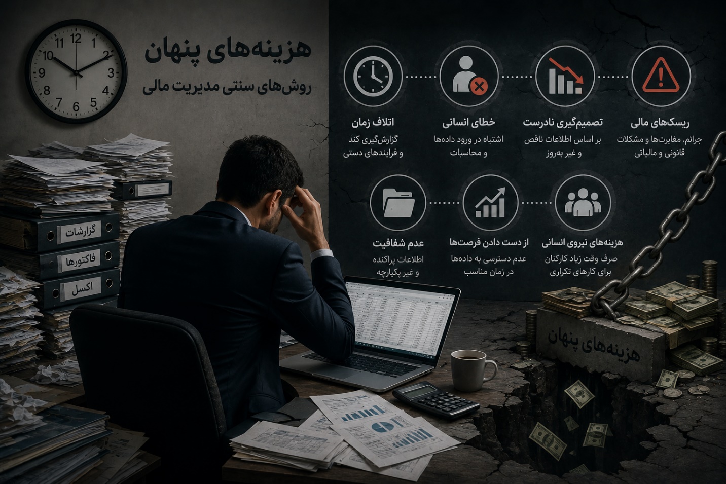 چرا اکسل دیگر جوابگوی مدیریت مالی شرکت‌های در حال رشد نیست؟