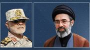 ارائه گزارش فرمانده قرارگاه خاتم‌‎الانبیا به فرمانده کل قوا
