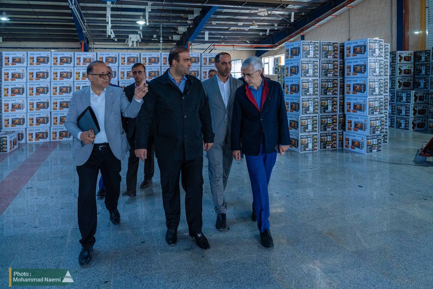 بازدید مدیرعامل سازمان منطقه آزاد ارس از واحدهای تولیدی وحدت تلاش کارا و پاراپلاستیک ارس