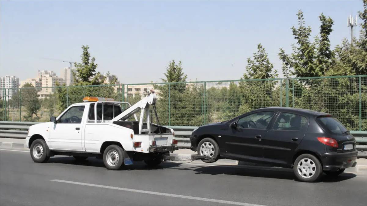 حمل خودرو با یدک کش