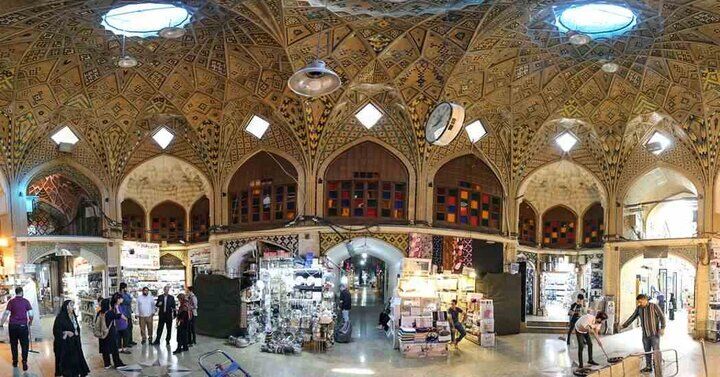 آغاز مرمت چهارسوق بزرگ بازار تهران آغاز مرمت چهارسوق بزرگ بازار تهران