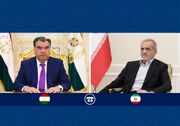 تاکید روسای جمهور ایران و تاجیکستان بر گسترش همکاری‌های اقتصادی و فرهنگی دو کشور