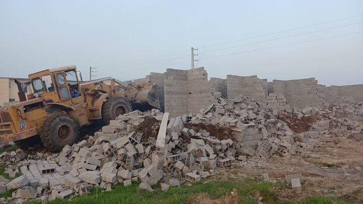 تخریب ۹۰۰ مورد ساختوساز غیرمجاز در اراضی کشاورزی شهرستان ری تخریب ۹۰۰ مورد ساختوساز غیرمجاز در اراضی کشاورزی شهرستان ری