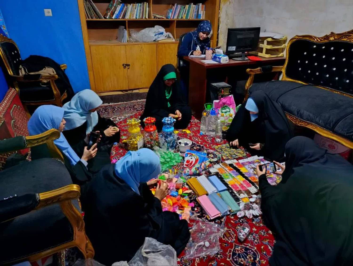برپایی موکب های نوجهادان بنیاد برکت در عید غدیر در سراسر کشور
