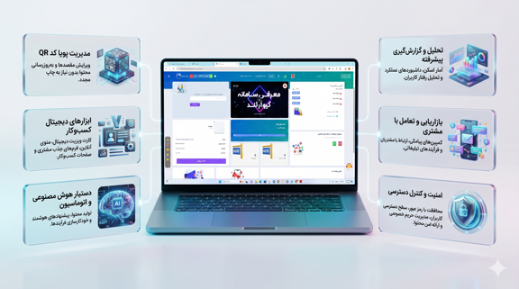 کیوآرلند بهترین سایت ساخت کیو آر کد