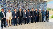 بازدید مدیرعامل شرکت شهرک‌های صنعتی استان البرز از شهرک دارویی برکت