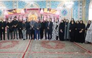 برگزاری مراسم عزاداری دهه اول محرم با حضور خبرنگاران البرز در امامزاده حسن کرج