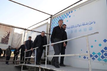 بازدید رئیس ستاد اجرایی فرمان امام از چهلسرا؛ آماده‌سازی برای وداع با رهبر شهید
