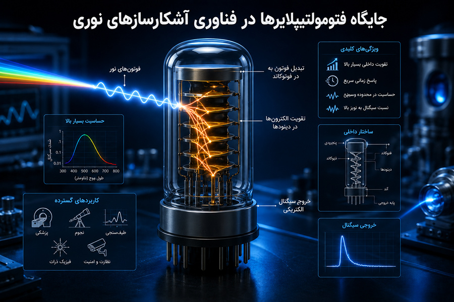 فناوری آشکارسازهای نوری | علی اصغر آبنیکی