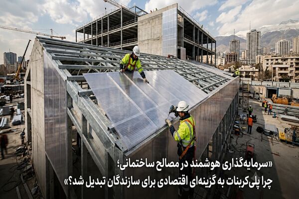 سرمایه‌گذاری هوشمند در مصالح ساختمانی؛ چرا پلی‌کربنات به گزینه‌ای اقتصادی تبدیل شد؟