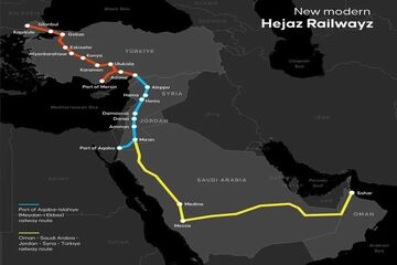 کریدور ۱۷ میلیارد دلاری حجاز؛ مسیر تجارت بدون تنگه هرمز