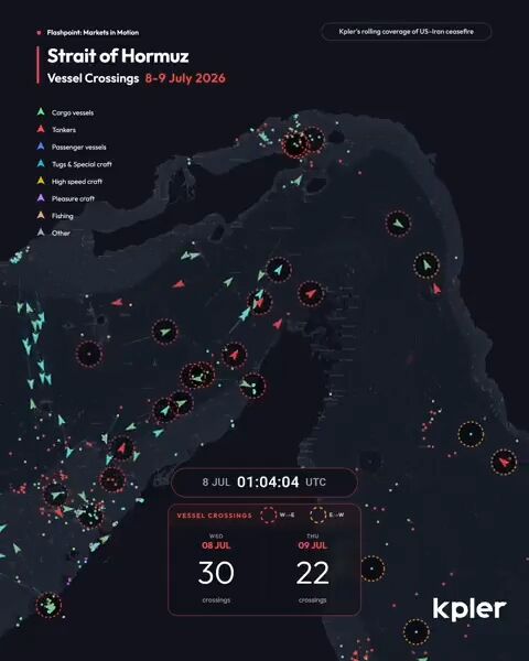 سوت‌وکوری مسیر جنوبی تنگه هرمز