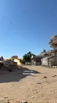 لحظه حمله وحشتناک رژیم صهیونسیتی به غزه