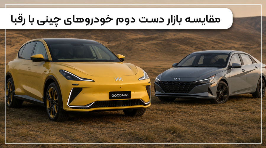 بازار فروش خودروهای دست دوم چینی
