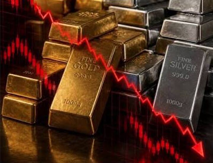 روز خونین فلزات گرانبها؛ ارزش بازار طلا و نقره ۷۰۰ میلیارد دلار سقوط کرد روز خونین فلزات گرانبها؛ ارزش بازار طلا و نقره ۷۰۰ میلیارد دلار سقوط کرد