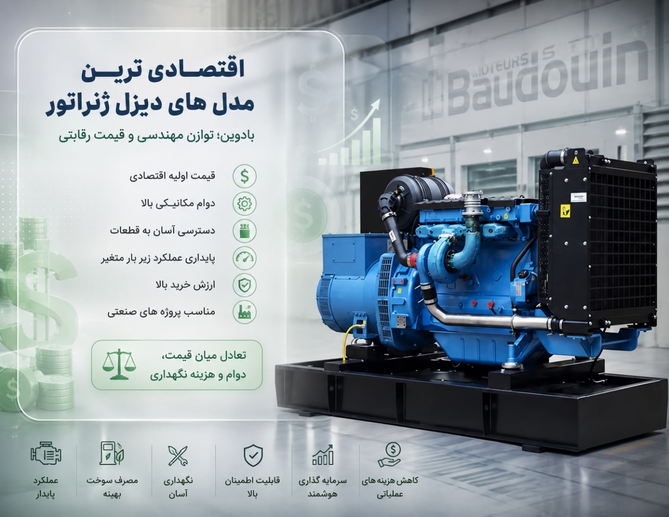 دیزل ژنراتور بادوین