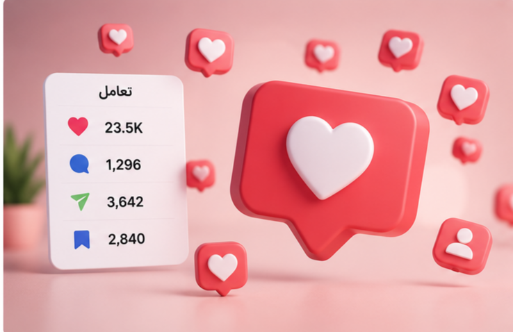افزایش تعامل کاربران و لایک پست‌های اینستاگرام