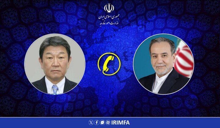 گفتگوی تلفتی وزیران خارجه ایران و ژاپن
