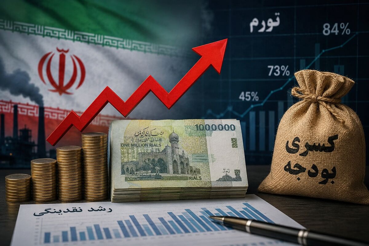 کسری بودجه و رشد نقدینگی، موتور تورم را روشن نگه میدارند