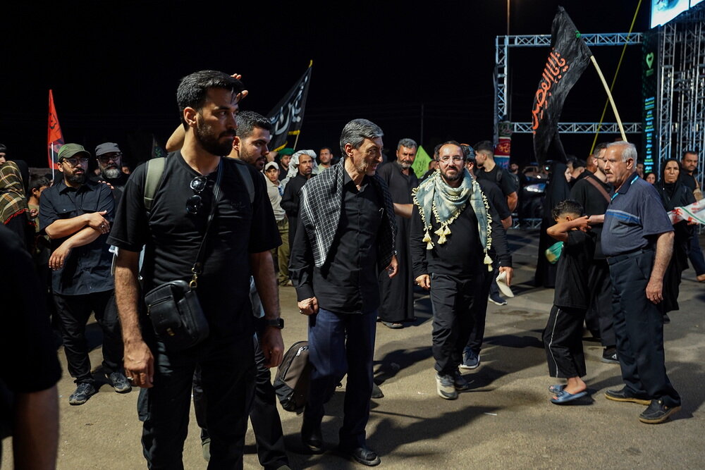 بازدید فتاح از خدمت‌رسانی بیمارستان سیار برکت در عمود ۹۸۹