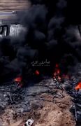 آتش‌سوزی گسترده مسیر اربیل کرکوک در عراق را مسدود کرد