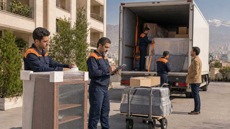 فشارکی بار؛ بهترین باربری تهران برای اسبابکشی و حمل بار